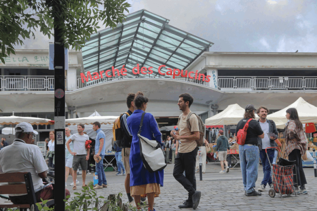 tractage la france insoumise bordeaux capucins