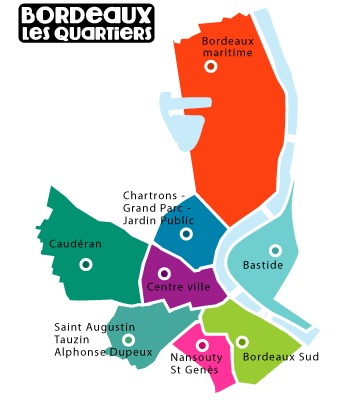 Liste des quartiers municipaux
